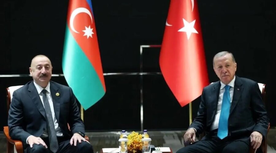 Cumhurbaşkanı Erdoğan, Azerbaycan Cumhurbaşkanı Aliyev’le görüştü