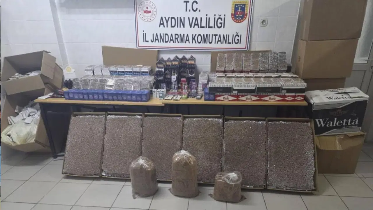 didimde 14 milyon degerinde kacak sigara ele gecirildi IhelVi1O.jpg