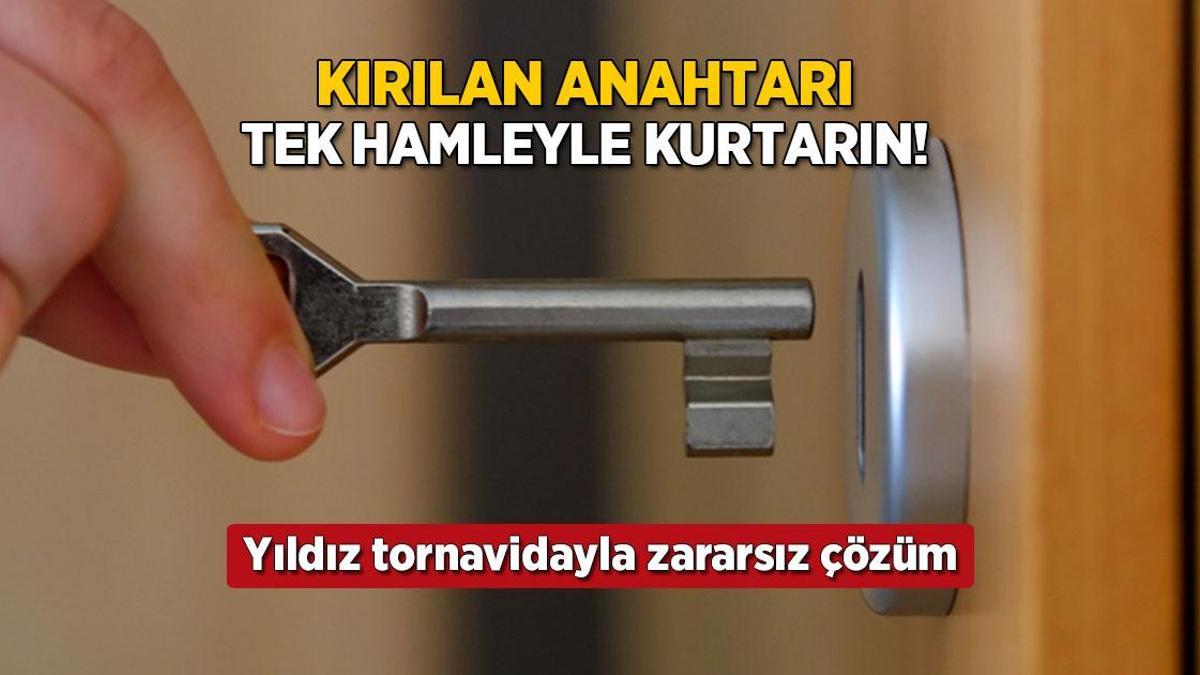 Kırılan anahtarı tek hamlede çıkarın! Yıldız tornavidayla zararsız çözüm kirilan anahtari tek hamlede cikarin yildiz tornavidayla zararsiz cozum z63JF3dr.jpg