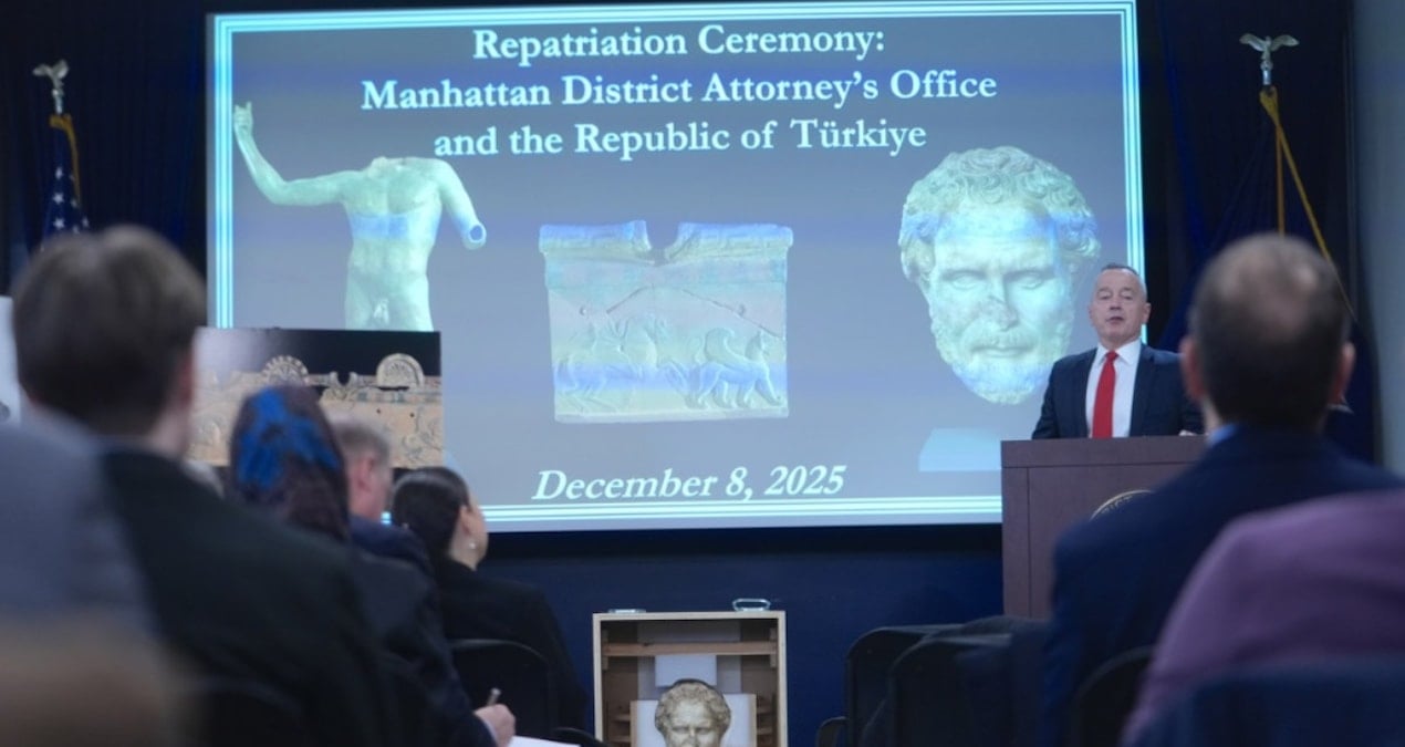 ABD’den Türkiye’ye tarihi iade: 41 eser yurda dönüyor