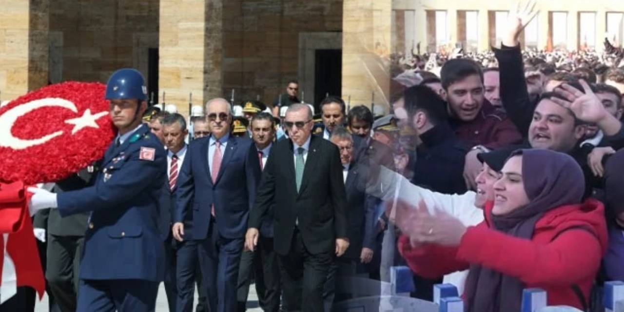 AKP Anıtkabir’deki Erdoğan sloganlarına sahip çıktı: Niye rahatsız oluyorsun ya?