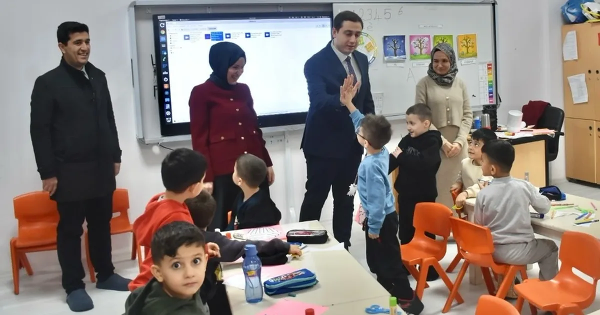 Sason Kaymakamı Başar’dan anaokuluna ziyaret