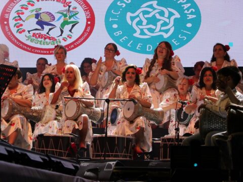 Kiraz Festivali’nde Ritmik Eğlence